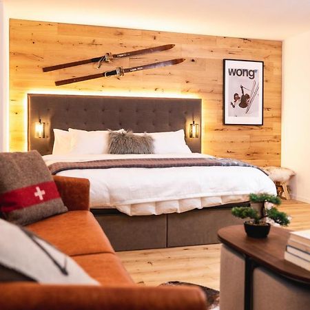 Wunderstay Alpine 16 Chic Studio Central Location Klosters Exterior foto